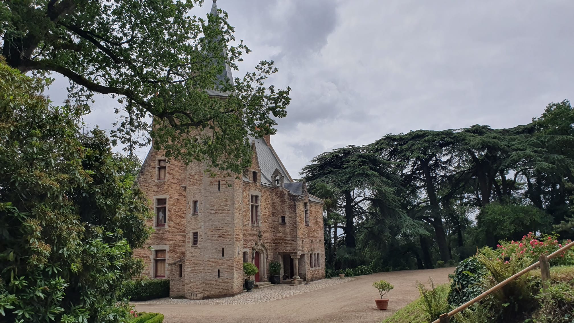 Vue du Château de la Vignette
